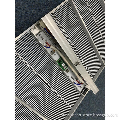 LED Display Screen with Glass Window Wall Mesh for Commercial Centers: P3.91 Transparent Flexible Solution